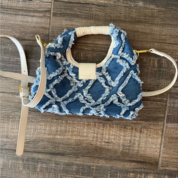 8 Other Reasons Worn Chambray Luna Bag from Revolve - Picture 2 of 6